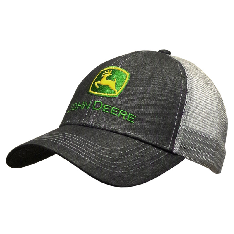 Grey Trademark mesh back cap John Dee