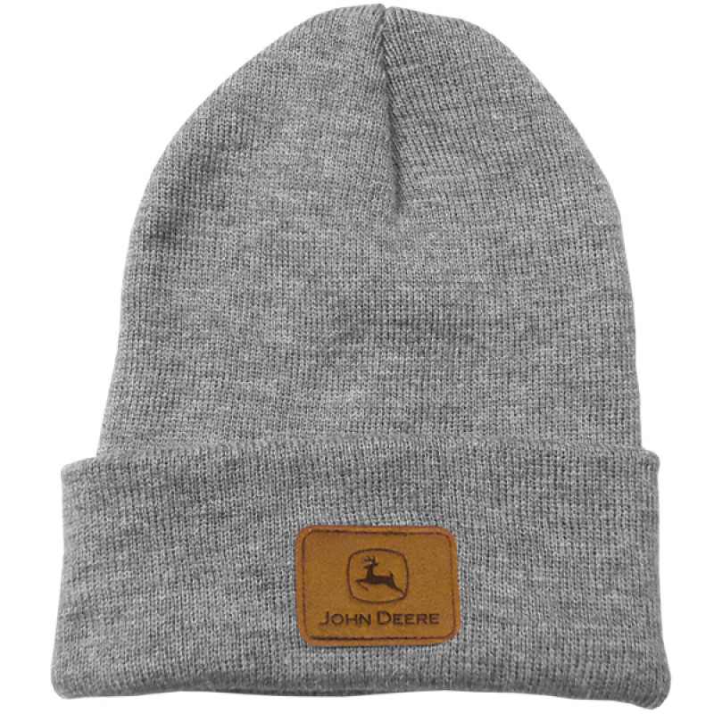 Grey Beanie John Deere