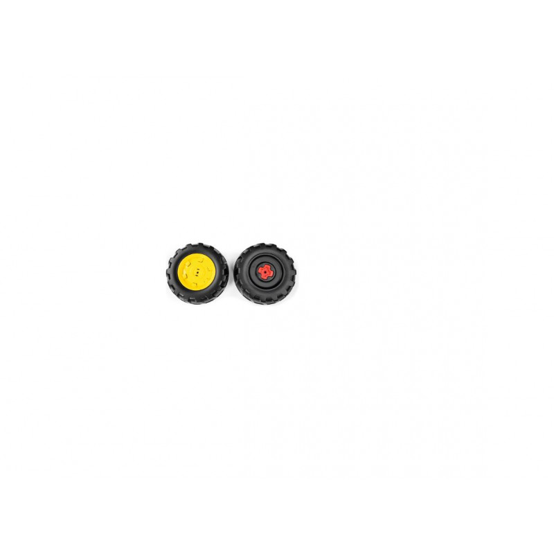 2 X ELECTRIC TRACTOR REAR WHEELS