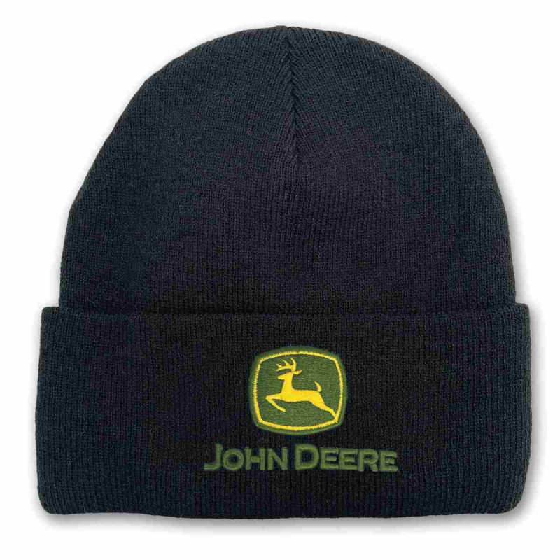 John Deere 3D Embroidered Beanie