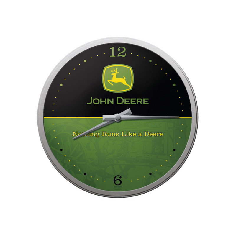 john deere Wall Clock - Logo