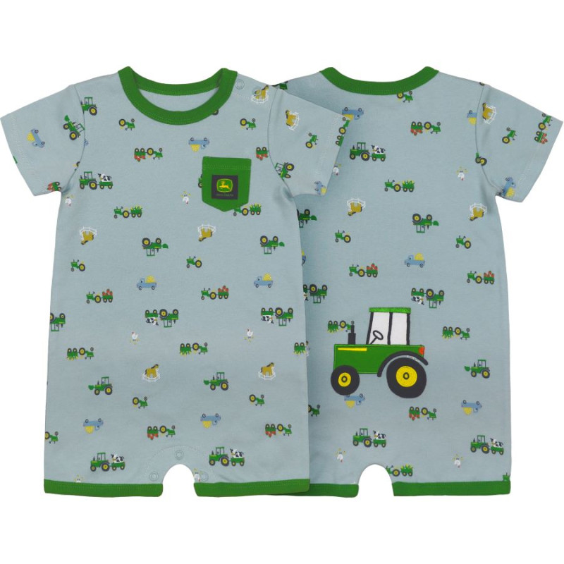 John Deere Tractor Romper