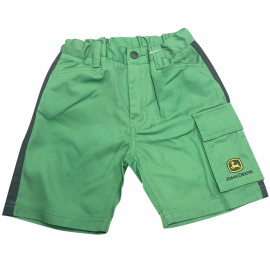 John Deere Field Junior Shorts Green