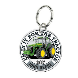 John Deere Tractor Key Ring