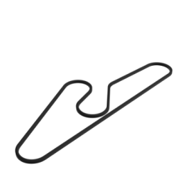 HBB Section Mower Drive V-Belt, Effective Length 2845.3 mm (112 inch) M165156