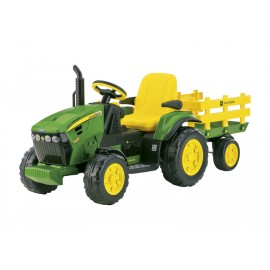 John Deere Ground Force Tractor and Trailer