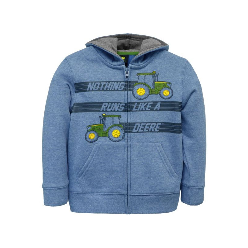 JD Toddler Sweatshirt Nothing Runs Like A Deere